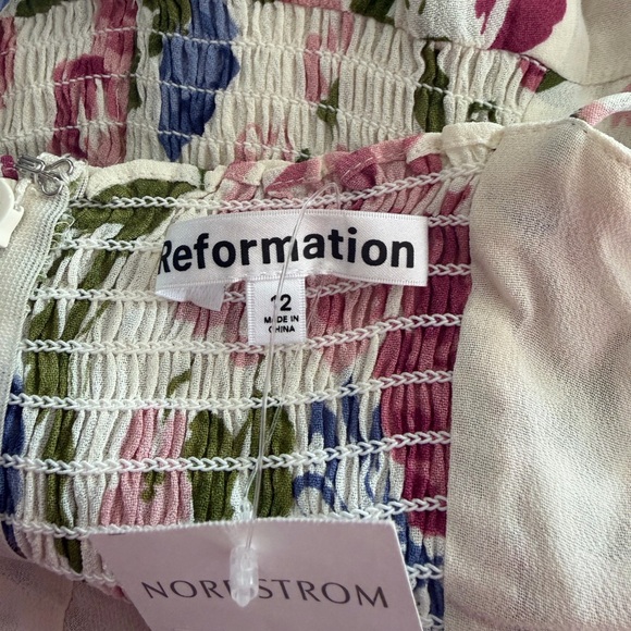 NWT Reformation Kourtney Dress - Donna Floral - Picture 11 of 14